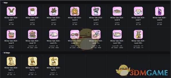 《steam》季節(jié)性徽章更換位置