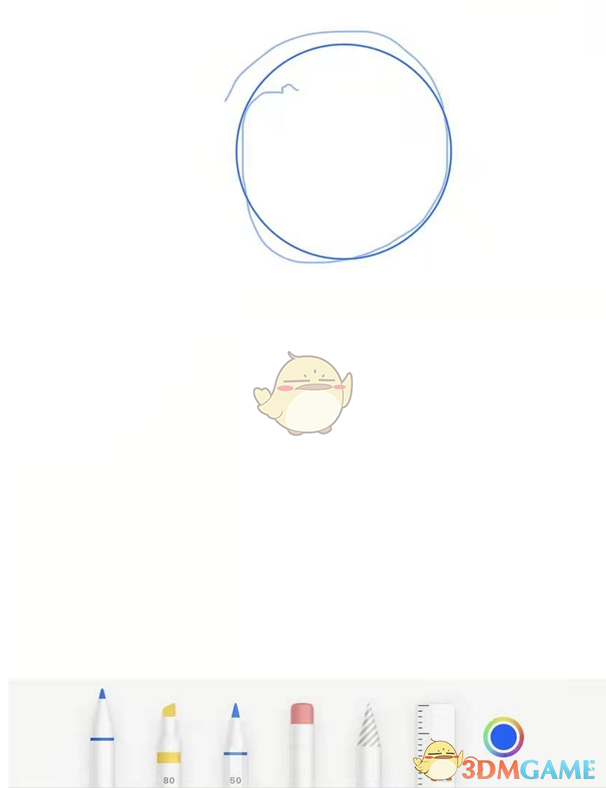 iphone備忘錄自動畫圓方法