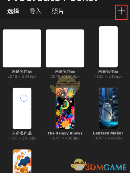 Procreate Pocket導(dǎo)入畫筆步驟