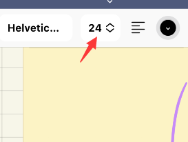 《goodnotes》設置字體大小方法