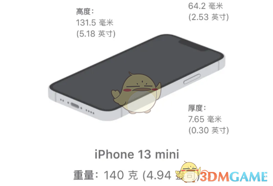 iphone13系列重量介紹