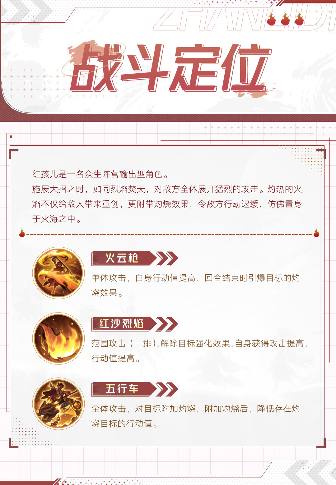 《西游：筆繪西行》紅孩兒技能介紹