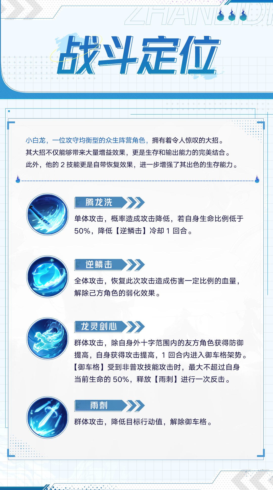 《西游：筆繪西行》小白龍技能介紹