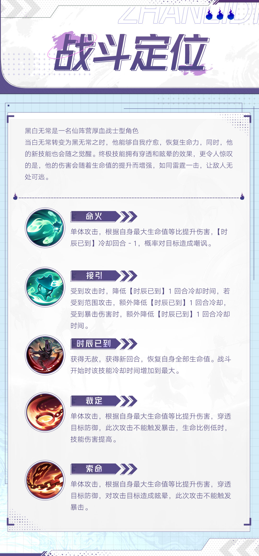 《西游：筆繪西行》黑白無常技能介紹