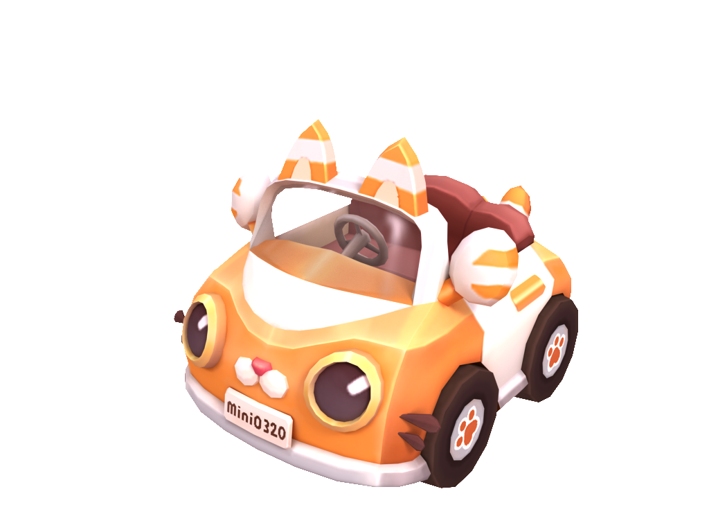 《迷你世界》喵萌敞篷車坐騎技能屬性介紹