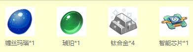 《迷你世界》升級元件A型合成表圖鑒