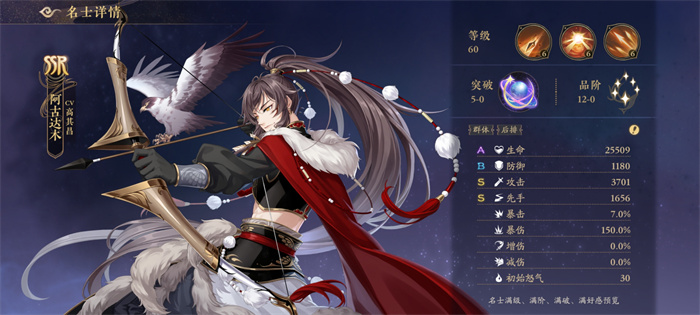 《花亦山心之月》阿古達(dá)木角色圖鑒一覽