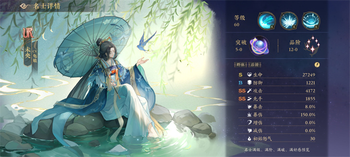 《花亦山心之月》未央角色圖鑒
