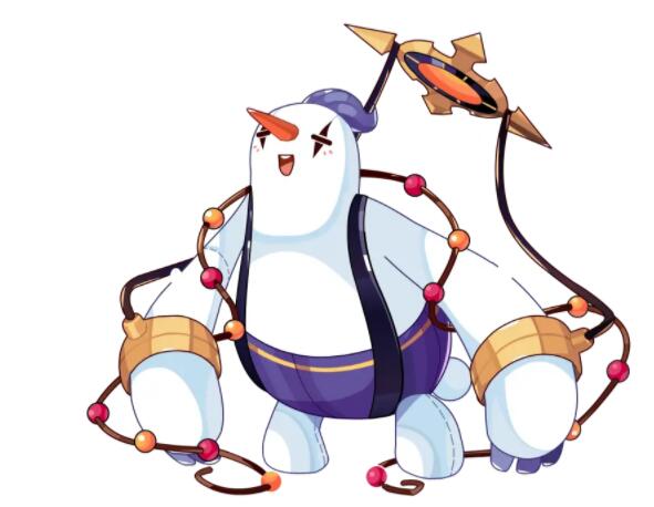 《洛克王國》元旦雪人技能表圖鑒
