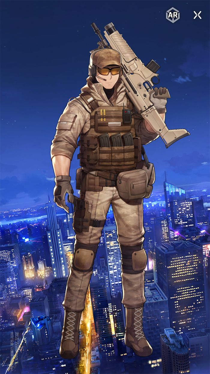 《異界事務(wù)所》榴彈步槍兵x2角色介紹