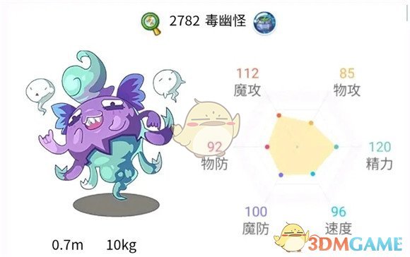 《洛克王國》毒幽怪介紹