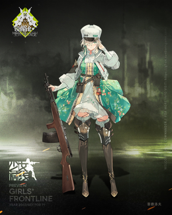 《少女前線》菲德洛夫介紹