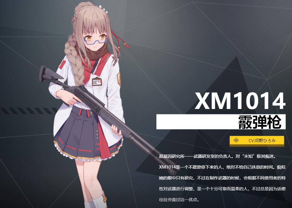 《銀翼計(jì)劃》霰彈槍XM1014角色介紹