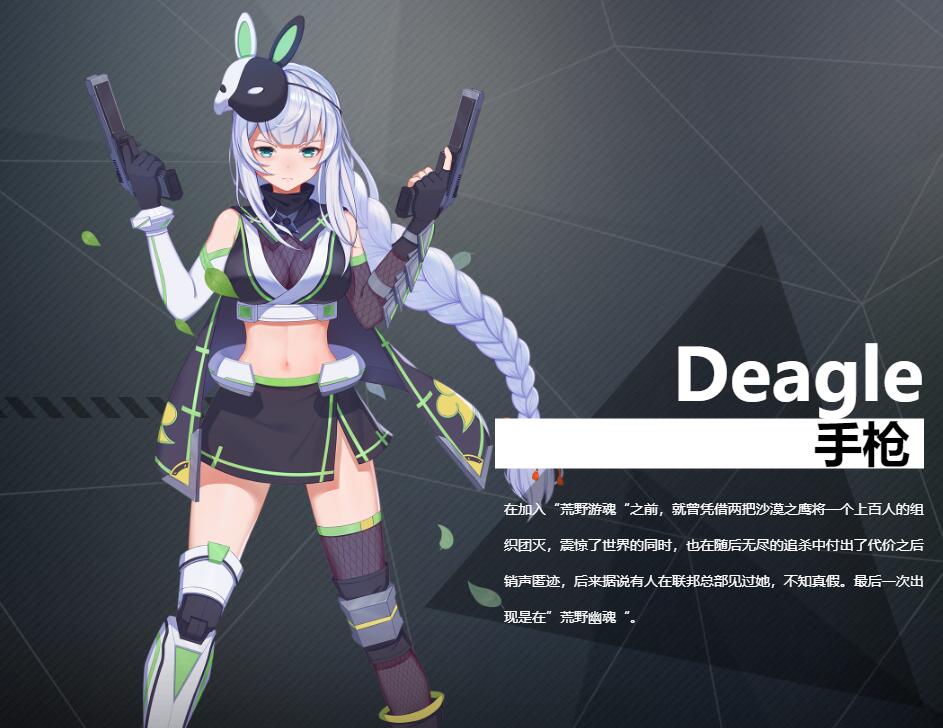 《銀翼計(jì)劃》手槍Deagle角色介紹