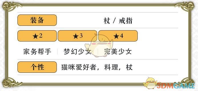 《另一個伊甸：超越時空的貓》菲奈角色介紹