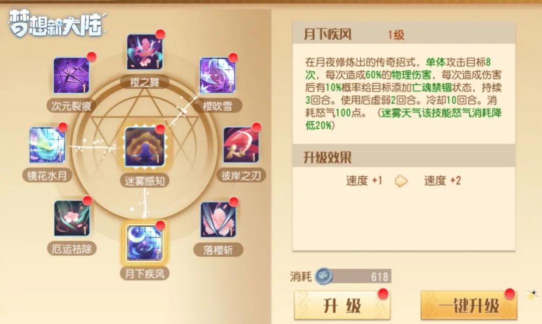 《夢想新大陸》影舞技能介紹