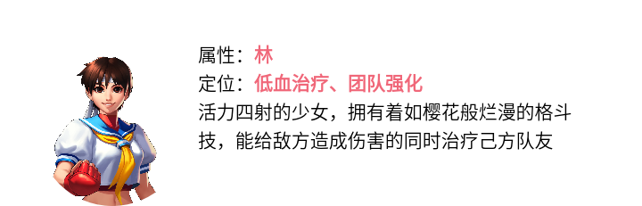 《街霸：對決》春日野櫻人物介紹