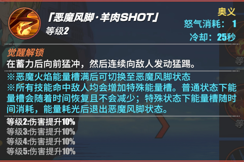 《航海王熱血航線》黑足·山智角色介紹
