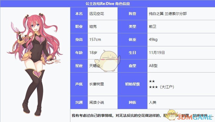 《公主連結(jié)Re：Dive》遠見空花圖鑒