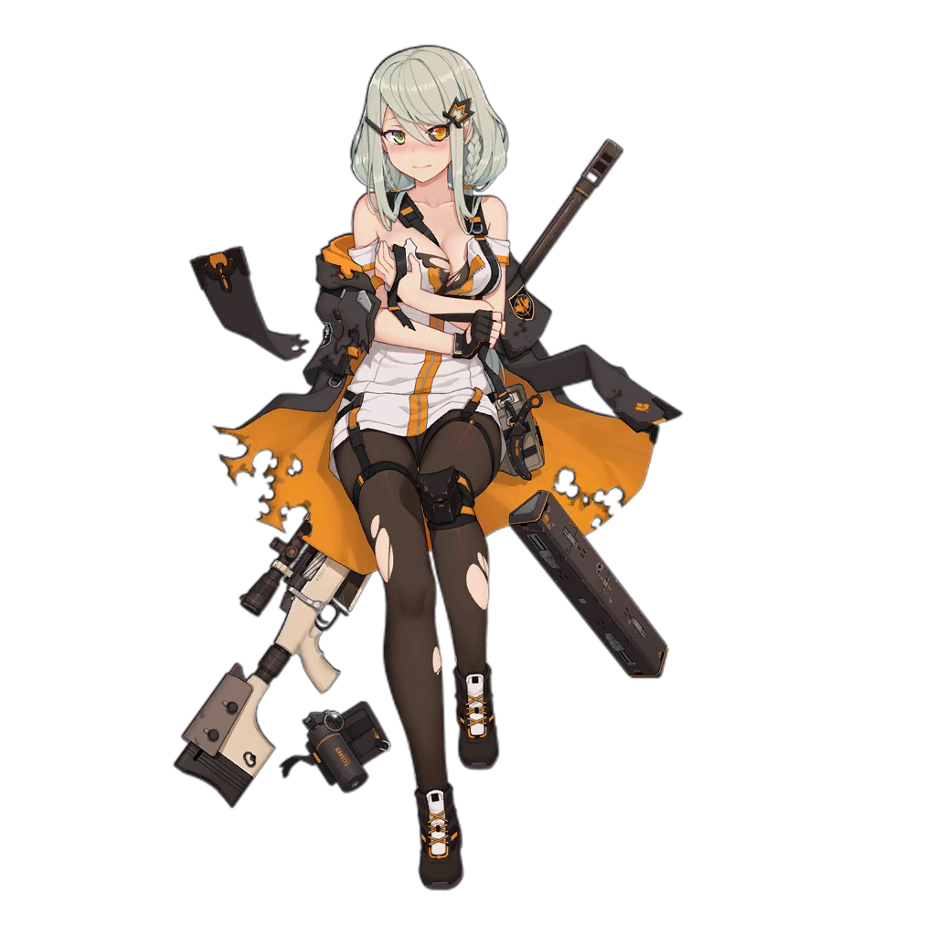 《少女前線》TAC-50立繪