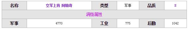 《紅警OL》手游阿帕奇圖鑒