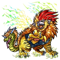 《怪物彈珠》雷獸鵺介紹
