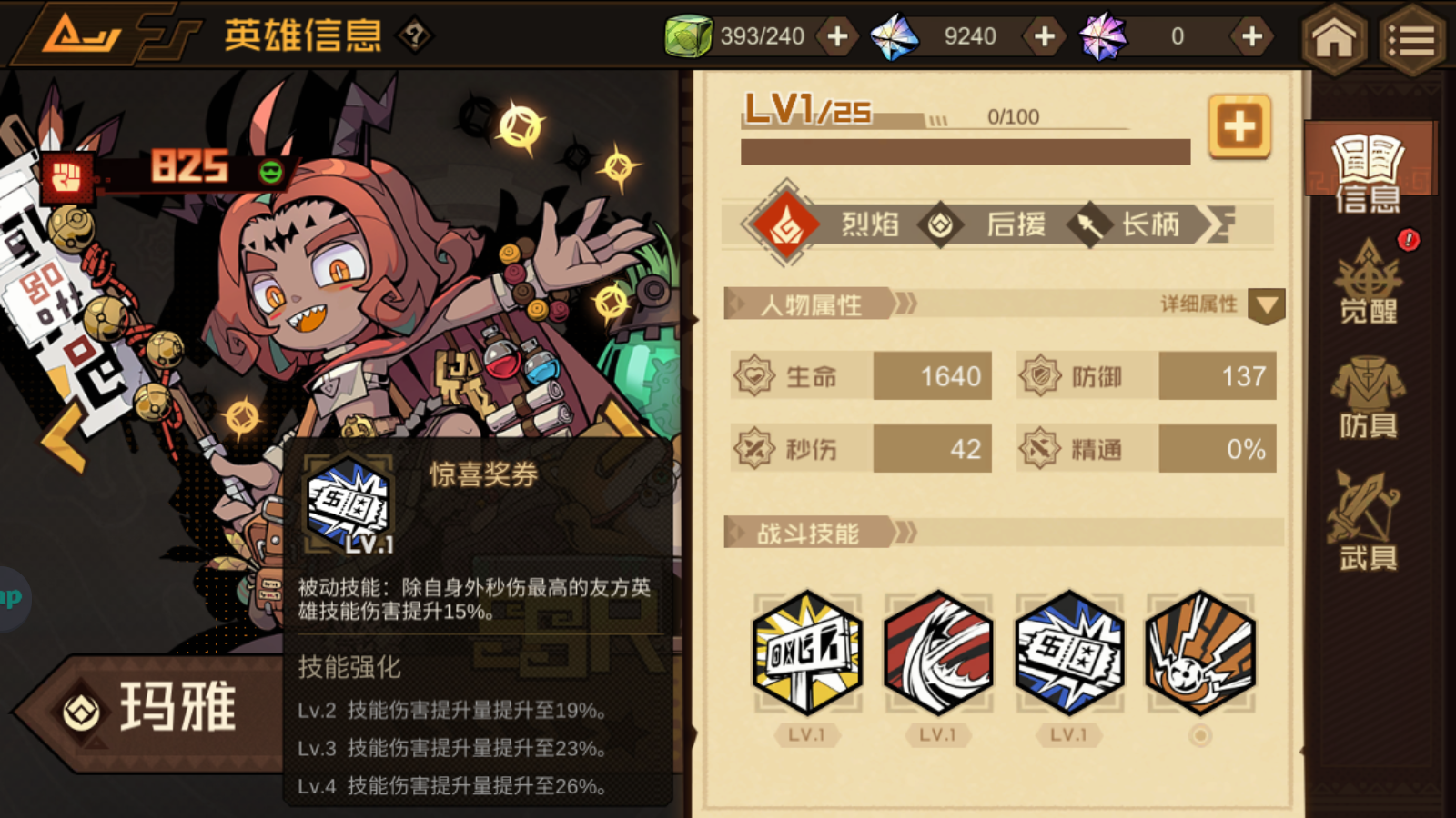 《疊入深淵》瑪雅角色技能圖鑒