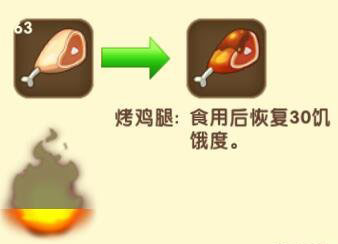 《迷你世界》烤雞腿合成表圖鑒