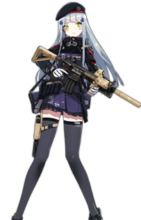 《少女前線》HK416角色圖鑒