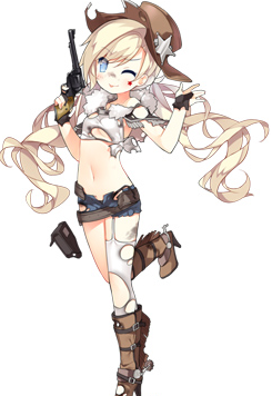 《少女前線》柯爾特左輪圖鑒