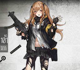 《少女前線》UMP9圖鑒