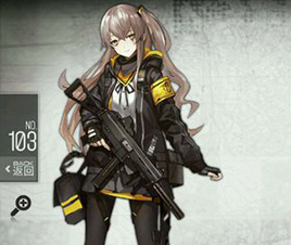 《少女前線》UMP45角色圖鑒