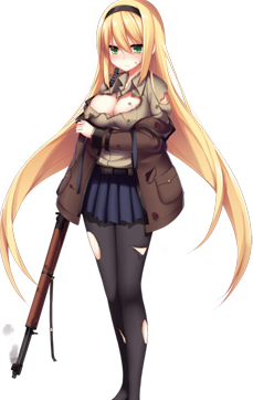 《少女前線》M1加蘭德圖鑒