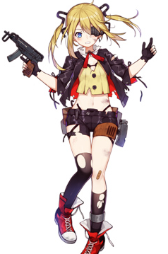 《少女前線》蝎式圖鑒
