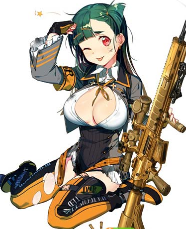《少女前線》G28圖鑒