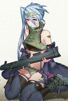 《少女前線》Ash-12.7圖鑒