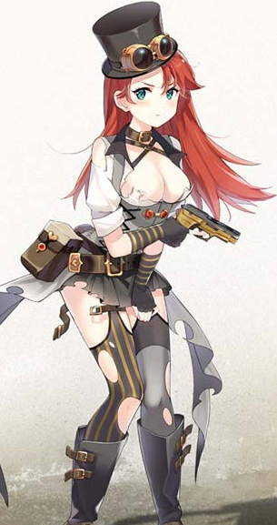 《少女前線》HK45圖鑒