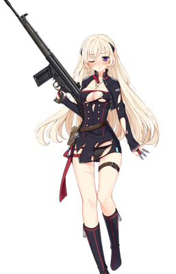 《少女前線》G3圖鑒
