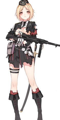 《少女前線》MP40圖鑒
