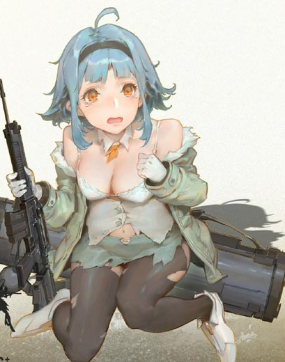 《少女前線》T91圖鑒