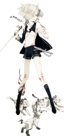 《刀劍亂舞online》五虎退圖鑒