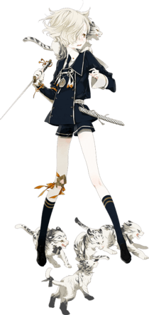 《刀劍亂舞online》五虎退圖鑒