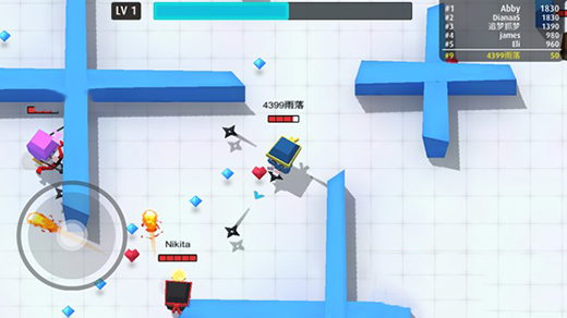 《弓箭手大作戰(zhàn)》藍(lán)衣忍者人物介紹