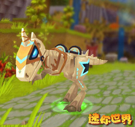 《迷你世界》化石龍坐騎解析
