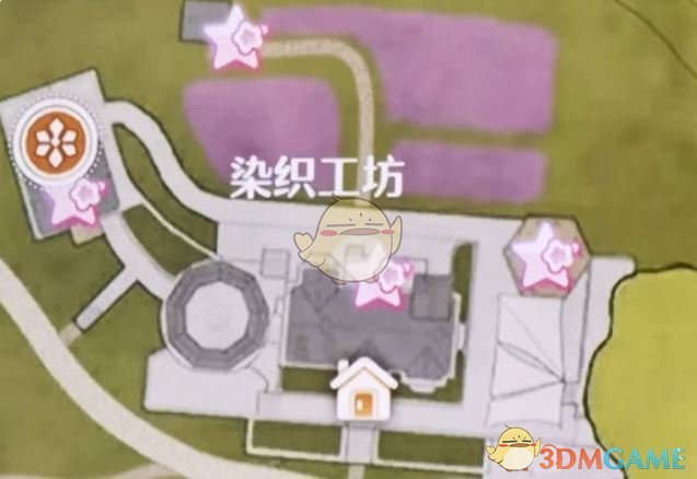 《無限暖暖》夜鶯花布紙片位置介紹