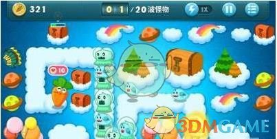 《保衛(wèi)蘿卜1》挑戰(zhàn)主題第1關金蘿卜攻略