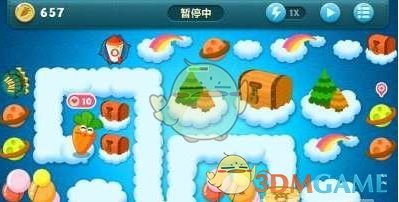 《保衛(wèi)蘿卜1》挑戰(zhàn)主題第1關金蘿卜攻略