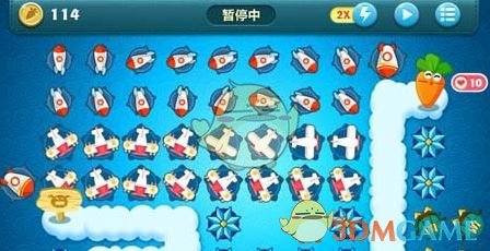 《保衛(wèi)蘿卜1》挑戰(zhàn)主題第3關(guān)金蘿卜攻略