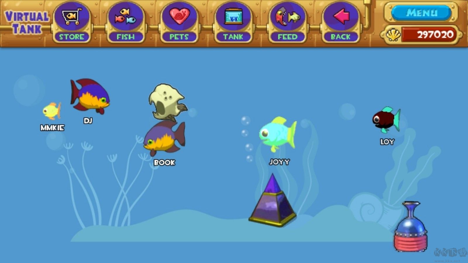 怪怪水族館電腦版更新至 v.1.1
