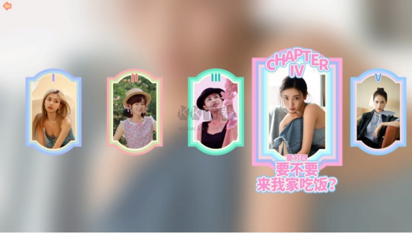 被美女包圍！